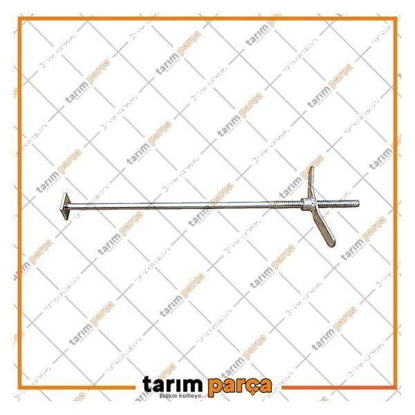 SAMAN SIKMA CİVATASI ve KELEBEK SOMUNU (KOMPLE) (M.18) KARE DİŞ